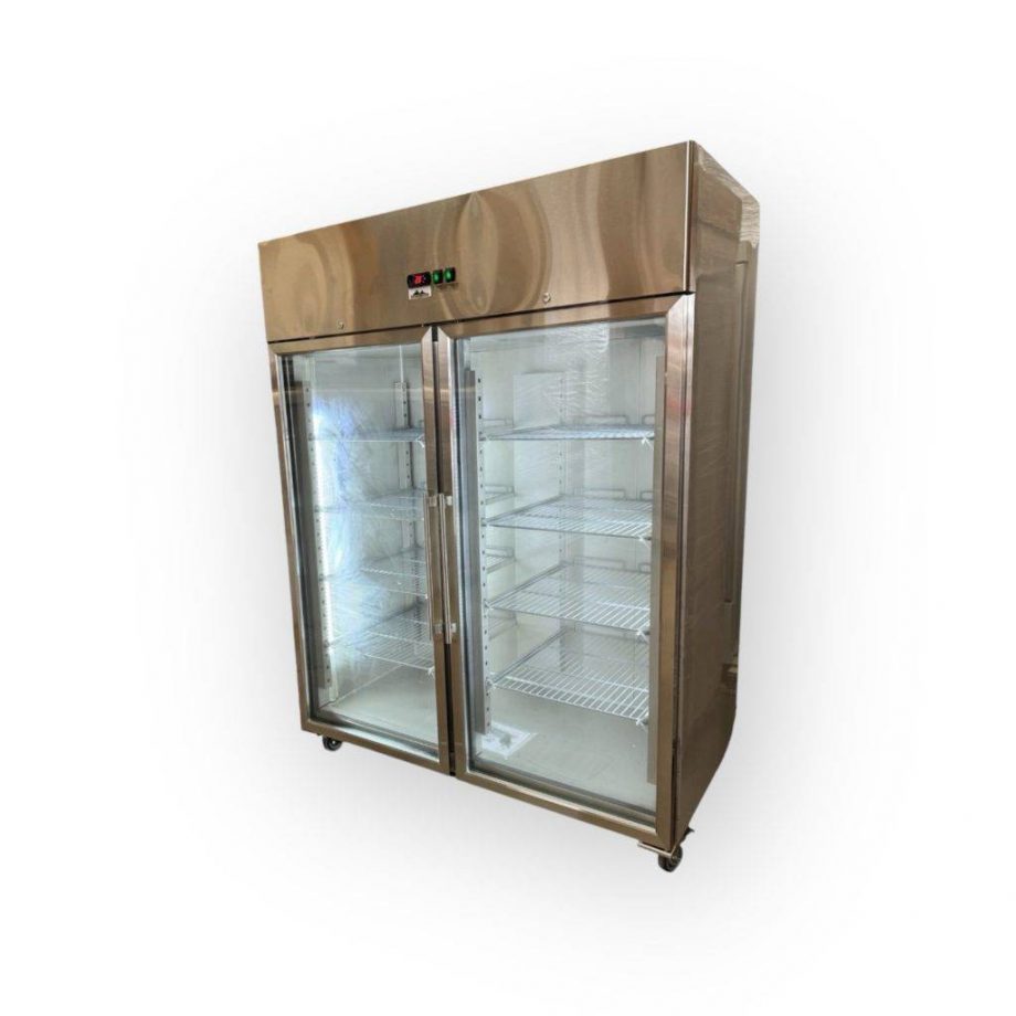 Upright Stainless Steel Fridge