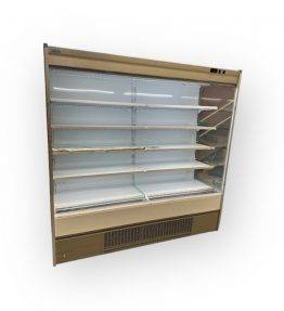 Open Display Fridge for Convenience Store and Supermarket (White/Grey 2560mm) Copy